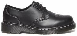 Dr. Martens pantofi de piele 1461 Gothic Americana culoarea negru, DM31625001 PPYH-OBU06K_99X