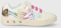 GEOX sneakers pentru copii culoarea alb PPYH-OBG0FF_00X