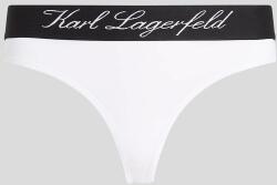 Karl Lagerfeld tanga culoarea alb PPYH-BID0ID_00X