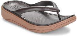 FitFlop Flip-Flops Femei Relieff Metallic Recovery Toe-Post Sandals FitFlop Maro 40