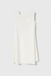 Pinko Up rochie fete culoarea alb, mini, evazati PPYH-SUG0FZ_00X