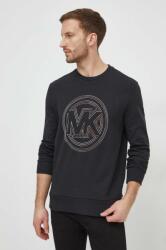 Michael Kors bluza barbati, culoarea negru, cu imprimeu 9BYX-SWM0LG_99X