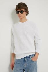HUGO BOSS pulover bărbați, culoarea alb 50510386 PPYH-SWM04N_00X