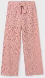 MAYORAL pantaloni copii culoarea roz, neted PPYH-SPG03S_30X