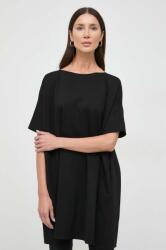 Liviana Conti rochie culoarea negru, mini, oversize F4SI20 MPYH-SUD00G_99X
