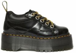 Dr. Martens pantofi de piele 5i Quad Max femei, culoarea negru, cu platforma, DM31423001 PPYH-OBD3A9_99X