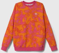 Adidas bluza copii culoarea portocaliu, modelator PPYH-BLG042_22X