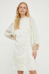 Bruuns Bazaar rochie culoarea bej, mini, drept PPYH-SUD02F_01X
