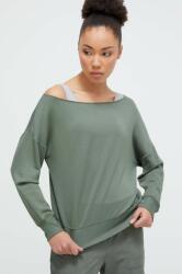 DKNY bluza femei, culoarea verde, neted PPYH-BLD019_78X