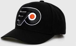 Mitchell&Ness sapca NHL PHILADELPHIA FLYERS culoarea negru, cu imprimeu PPYH-CAU0I3_99X