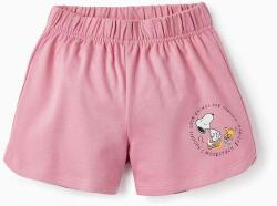 Zippy pantaloni scurți din bumbac pentru copii culoarea violet, cu imprimeu PPYH-SZG08F_40X