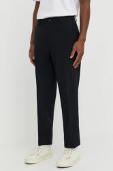 Les Deux pantaloni barbati, culoarea negru, mulata PPYH-SPM084_99X