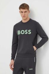 Boss Green bluză bărbați, culoarea gri, cu imprimeu 50510350 PPYH-BLM0F4_90X
