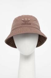 adidas Originals pălărie din bumbac culoarea maro, bumbac IT7623 PPYH-CAU01R_88X