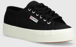 Superga tenisi 2740 PLATFORM femei, culoarea alb, S21384W PPYX-OBD312_99X (S21384W)