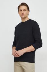 Sisley pulover de bumbac culoarea negru, light PPYH-SWM05K_99X