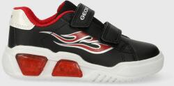 GEOX sneakers pentru copii ILLUMINUS culoarea negru PPYH-OBB0AW_99X