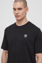 adidas Originals tricou din bumbac Essential Tee bărbați, culoarea negru, cu imprimeu, IR9690 PPYH-TSM0CS_99X