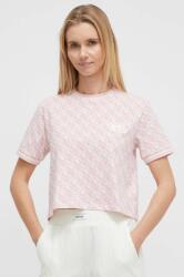 Guess tricou femei, culoarea roz PPYH-TSD025_30A