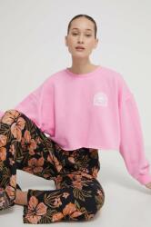Roxy bluza femei, culoarea roz, cu imprimeu, ARJFT04239 PPYH-BLD0FJ_30X