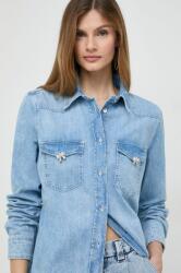 GUESS camasa jeans femei, cu guler clasic, regular 9BYX-KDD0GH_55X