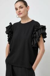 Custommade tricou femei, culoarea negru PPYH-TSD0J6_99X