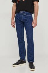 Guess jeansi barbati, culoarea albastru marin PPYH-SJM037_59J