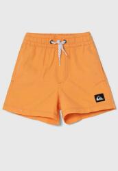 Quiksilver pantaloni scurti de baie copii SOLID BOY 12 culoarea portocaliu PPYH-BIB06L_22X