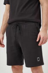 PUMA pantaloni scurți din bumbac culoarea negru 625093 PPYH-SZM0GZ_99X