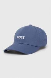 Boss șapcă de baseball din bumbac culoarea negru, cu imprimeu 50495121 9BYX-CAM01S_55J