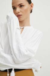 MEDICINE bluza femei, culoarea alb, in modele florale ZPYH-BDD303_00X