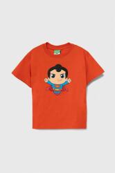 Benetton tricou de bumbac pentru copii culoarea rosu PPYH-TSG06Y_33X