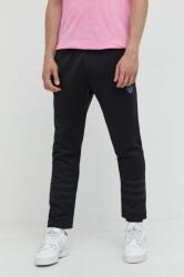 adidas Originals pantaloni de trening barbati, culoarea negru, neted PPYY-SPM0H6_99X