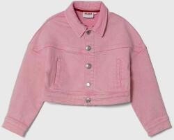 Hugo geaca de blugi pentru copii culoarea roz PPYH-KUG00W_30X