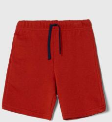 United Colors of Benetton pantaloni scurți din bumbac pentru copii culoarea rosu, talie reglabila PPYH-SZB04Z_33X