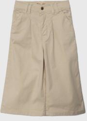 Zippy pantaloni copii culoarea bej, neted PPYH-SPG05A_01X