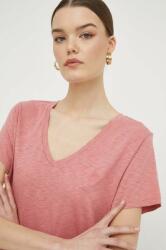 Superdry tricou femei, culoarea roz PPYH-TSD1LZ_39X