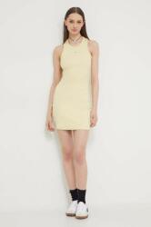 Tommy Hilfiger rochie culoarea galben, mini, mulată DW0DW17406 PPYH-SUD208_10X