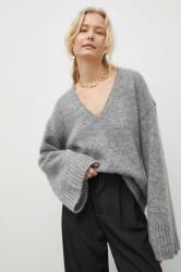 By Malene Birger pulover de lana femei, culoarea gri, călduros PPYH-SWD02D_90X