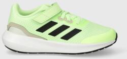 adidas sneakers pentru copii RUNFALCON 3.0 EL K culoarea verde PPYH-OBK02D_71X