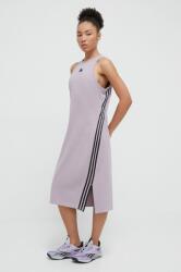 Adidas rochie culoarea violet, mini, drept IS3657 PPYH-SUD0GW_04X
