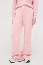 Guess pantaloni de trening culoarea roz, modelator PPYH-SPD02P_30X