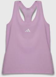 Adidas top copii culoarea violet PPYH-TSG060_04X