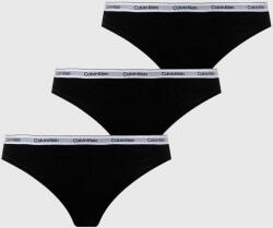 Calvin Klein Underwear chiloți 3-pack culoarea negru 000QD5207E PPYH-BID1WF_99X