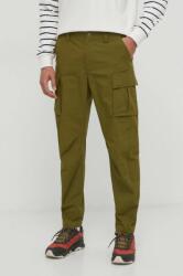 The North Face pantaloni barbati, culoarea verde, cu fason cargo PPYH-SPM0LK_91X