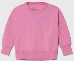Abercrombie & Fitch bluza copii culoarea roz, melanj PPYH-BLG033_34X