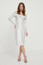 Ralph Lauren Lauren Ralph rochie culoarea bej, mini, mulată 253932602 PPYH-SUD0U0_01X