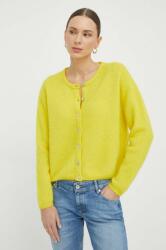 American Vintage cardigan din lana culoarea galben, light PPYH-SWD0GW_11X