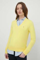Tommy Hilfiger pulover femei, culoarea galben, light WW0WW40098 9BYX-SWD01K_11X