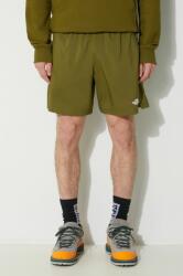 The North Face pantaloni scurți M 24/7 bărbați, culoarea verde, NF0A3O1BPIB1 PPYH-SZM0NI_91X